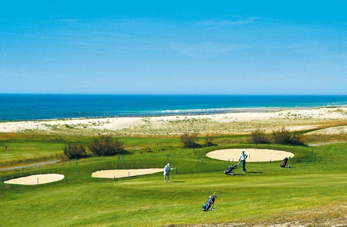 Апартаменты L'Appart Vue Golf Piscines Nature Ocean A Moliets Экстерьер фото